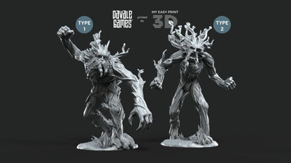 Tree Walkers - Free Forest - Davale Games - 3D Printed with high quality resin for LOTR/D&D games