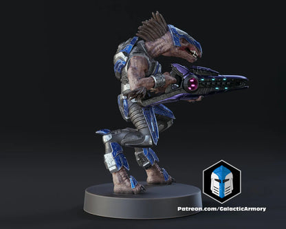 Halo Jackals Miniatures - Galactic Armory - 3D Printed with High Quality Resin for Wargame/Skirmish/D&D