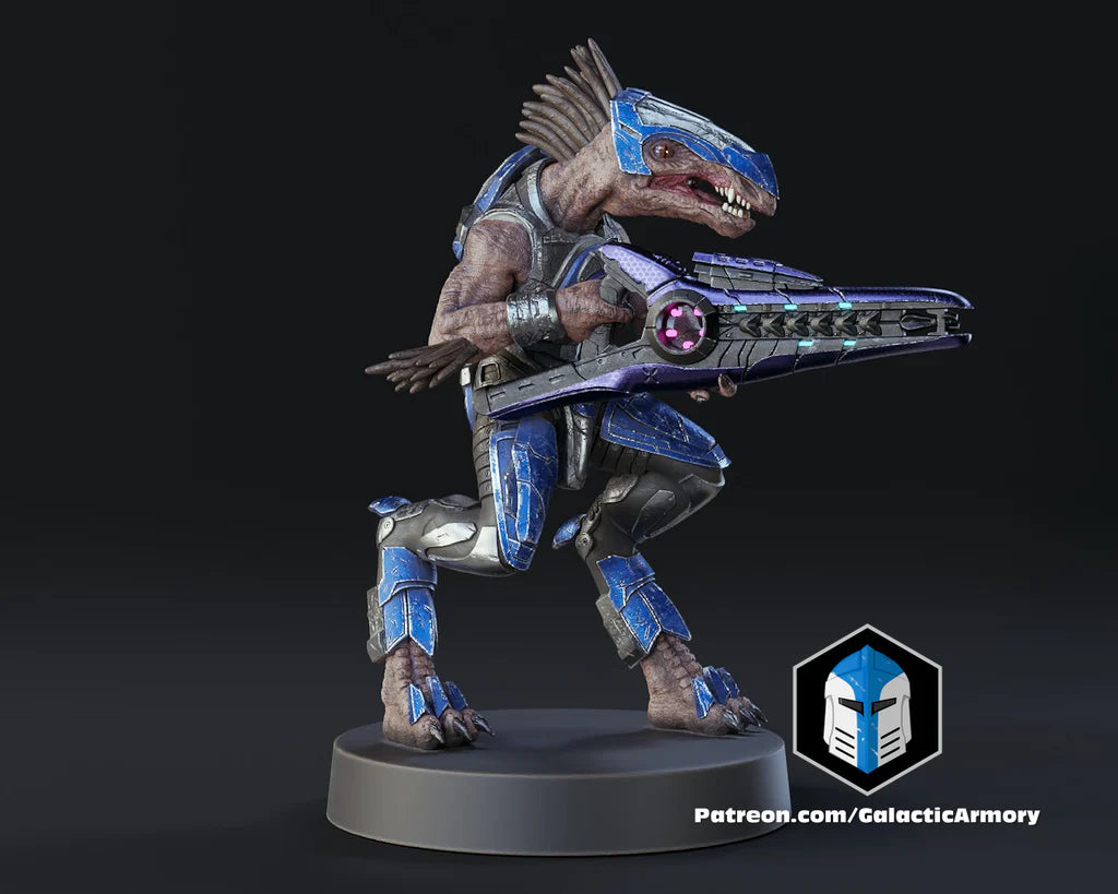 Halo Jackals Miniatures - Galactic Armory - 3D Printed with High Quality Resin for Wargame/Skirmish/D&D
