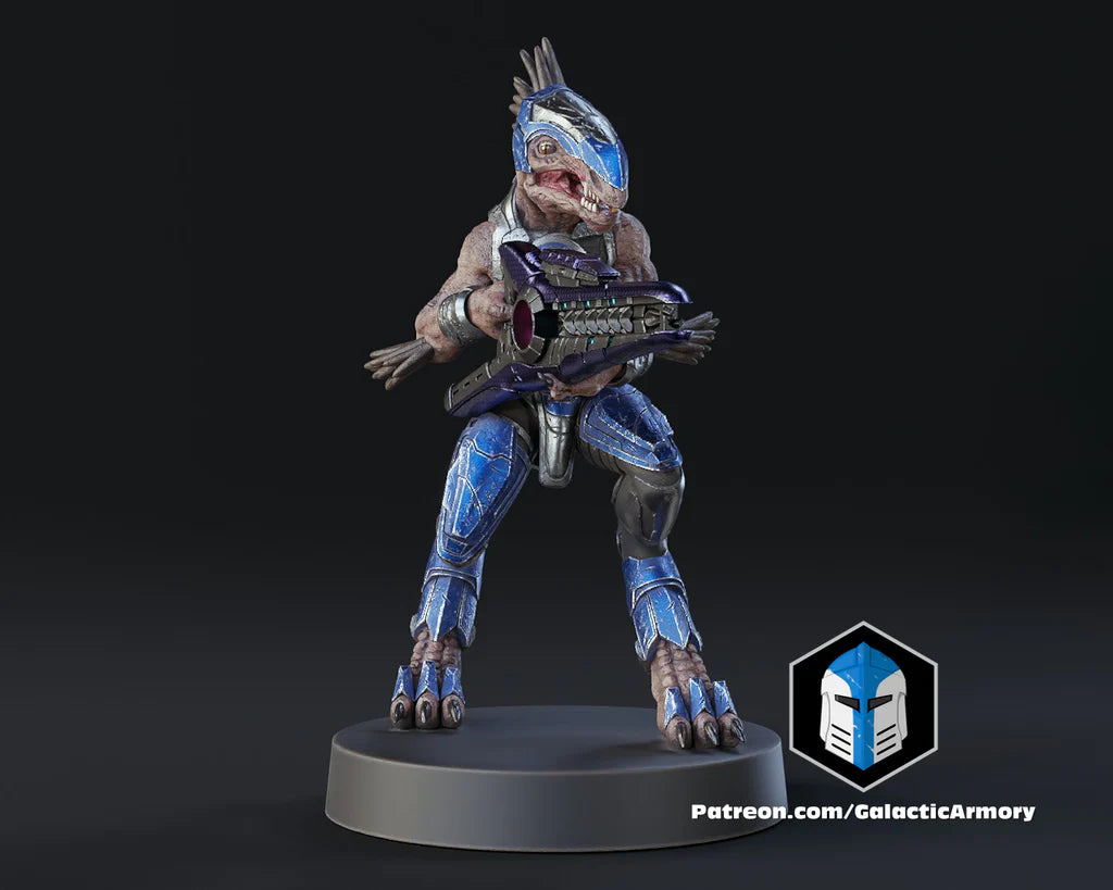 Halo Jackals Miniatures - Galactic Armory - 3D Printed with High Quality Resin for Wargame/Skirmish/D&D