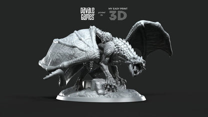 Old Dragon - Davale Games - 3D Printed with high quality resin for LOTR/D&D games