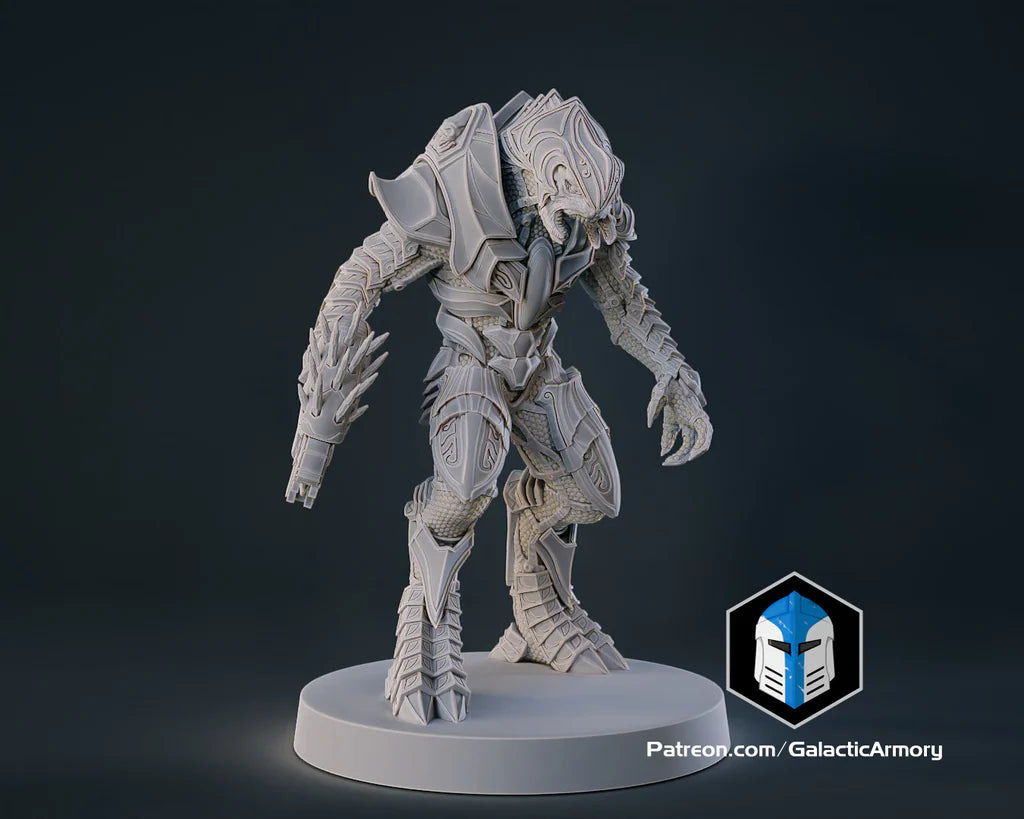 Halo Arbiter Miniatures - Galactic Armory - 3D Printed with High Quality Resin for Wargame/Skirmish/D&D