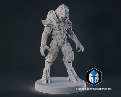 Halo Arbiter Miniatures - Galactic Armory - 3D Printed with High Quality Resin for Wargame/Skirmish/D&D