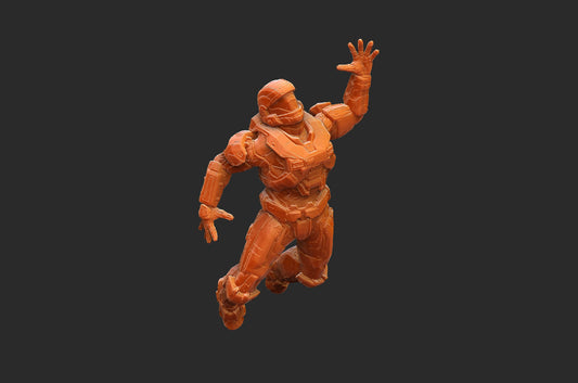 Halo Flying Spartan [Reach] Miniature - TheSTLSmith - 3D Printed with High Quality Resin for Wargame/Skirmish/D&D