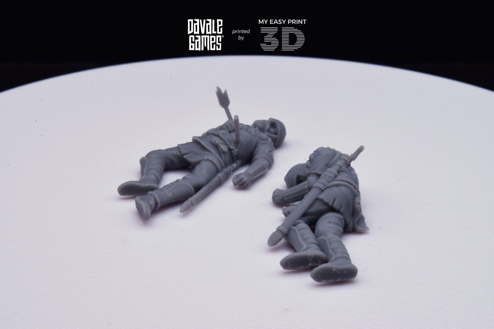 Gepids Casualties - Davale Games - Historical games - 3D Printed with high quality resin