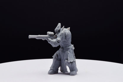Gears Of War Theron Palace Guard Ot Miniature - TheSTLSmith - 3D Printed with high quality resin for Skirmish/D&D games