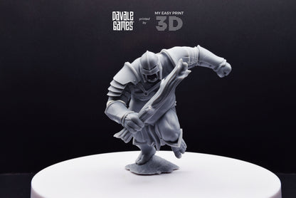 Blood-Handed Troll - Davale Games - 3D Printed with high quality resin for LOTR/D&D games
