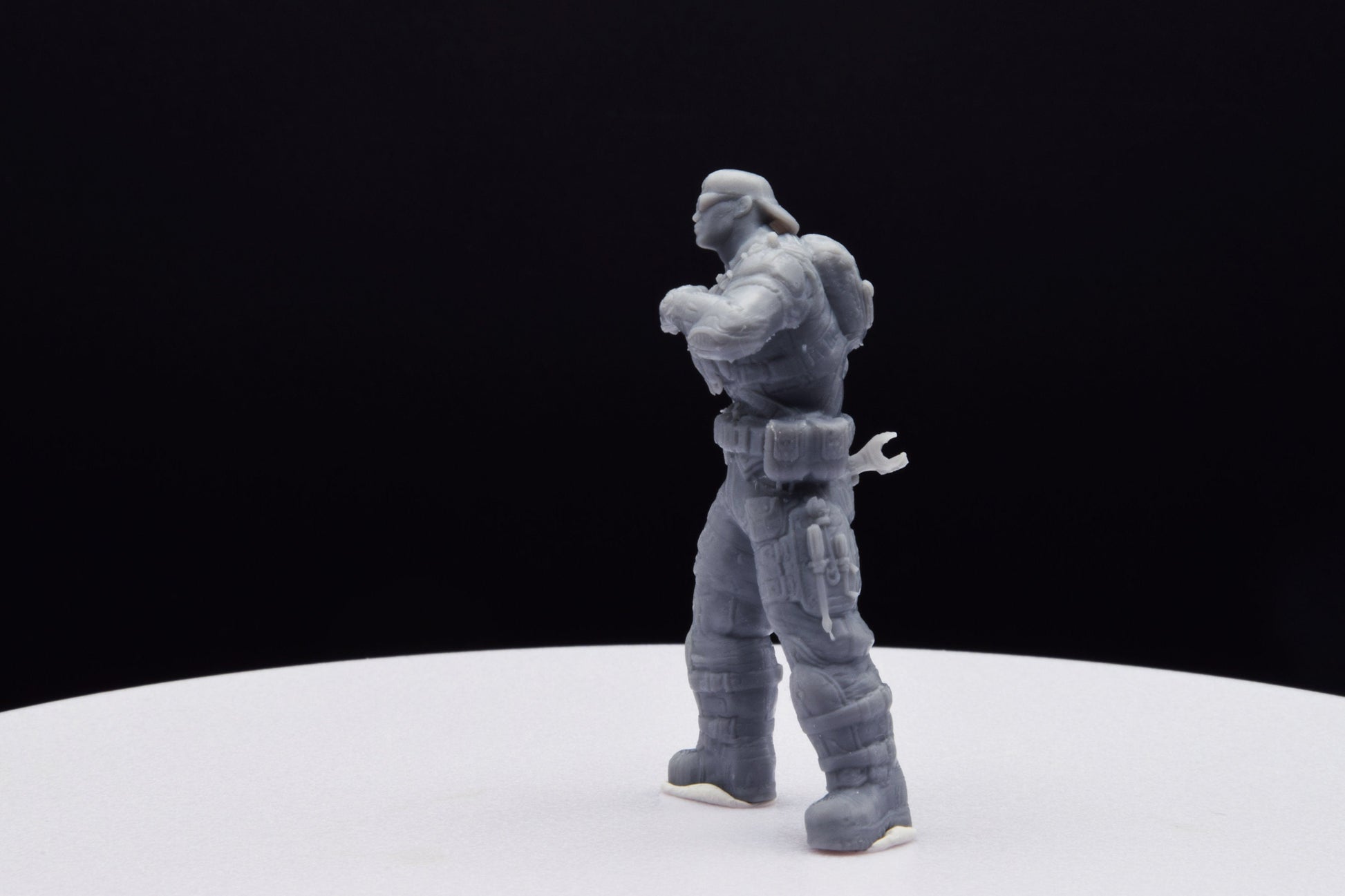 Gears Of War Damon Baird Mechanic Ot Miniature - TheSTLSmith - 3D Printed with high quality resin for Skirmish/D&D games