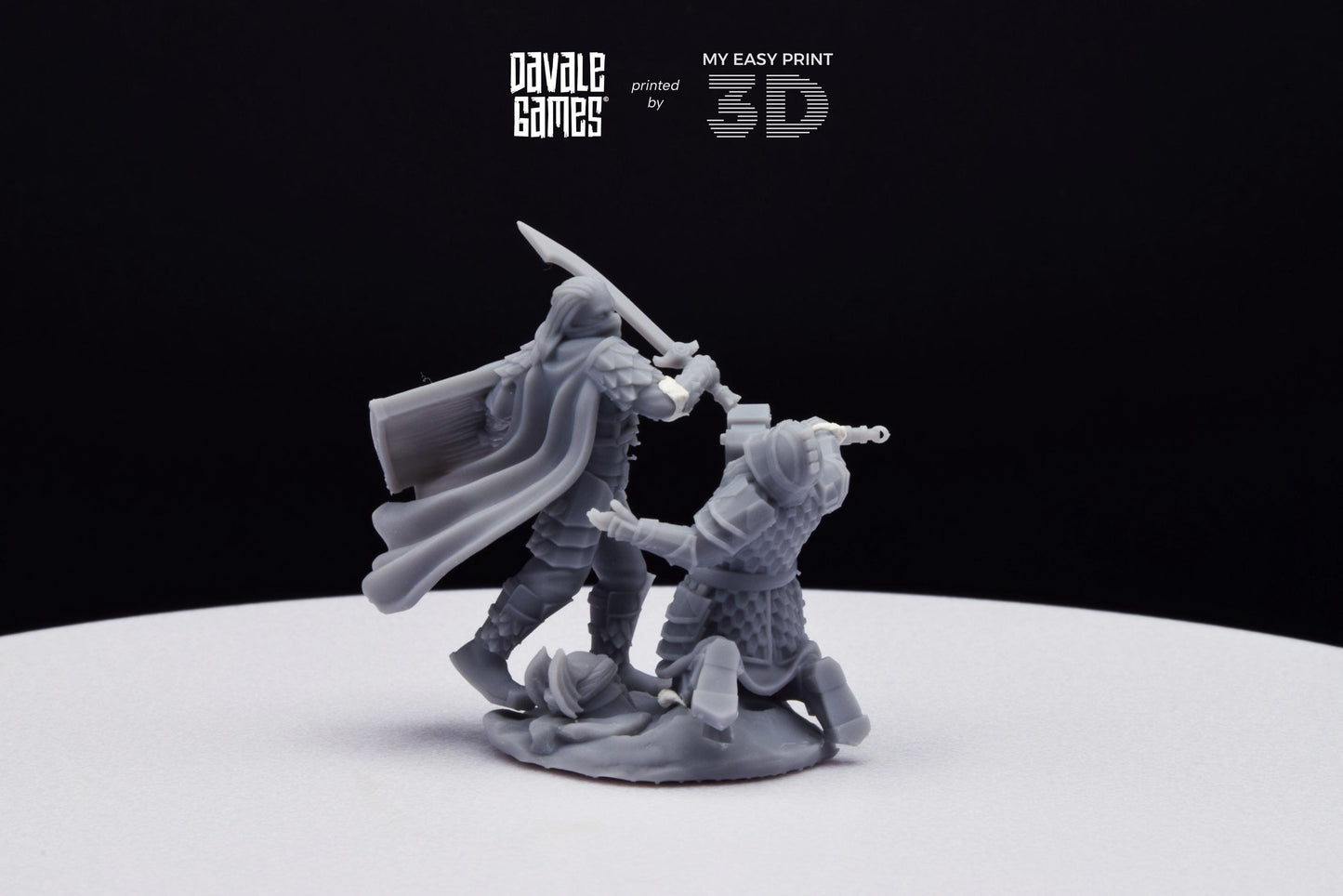Rabänti General of the Elite - Dragon Army - Davale Games - 3D Printed with high quality resin for LOTR/D&D games