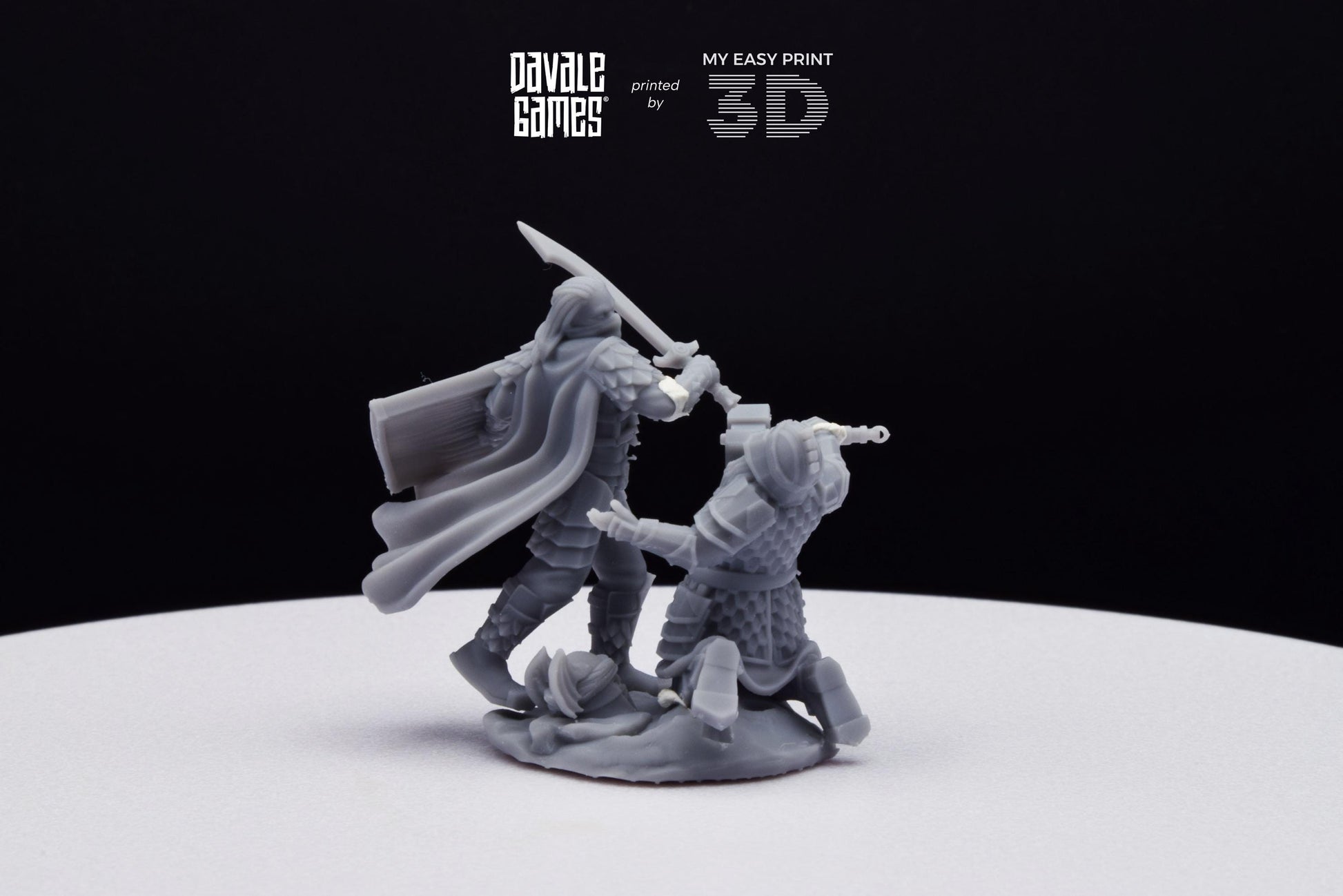 Rabänti General of the Elite - Dragon Army - Davale Games - 3D Printed with high quality resin for LOTR/D&D games