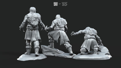Bersekers Halfwolf - Davale Games - Mythological games - 3D Printed with high quality resin