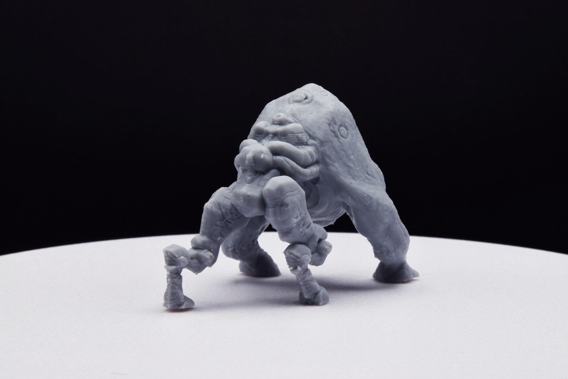 Doom Pinky Miniature - Fanmade - TheSTLSmith - 3D Printed with high quality resin for Skirmish/D&D games