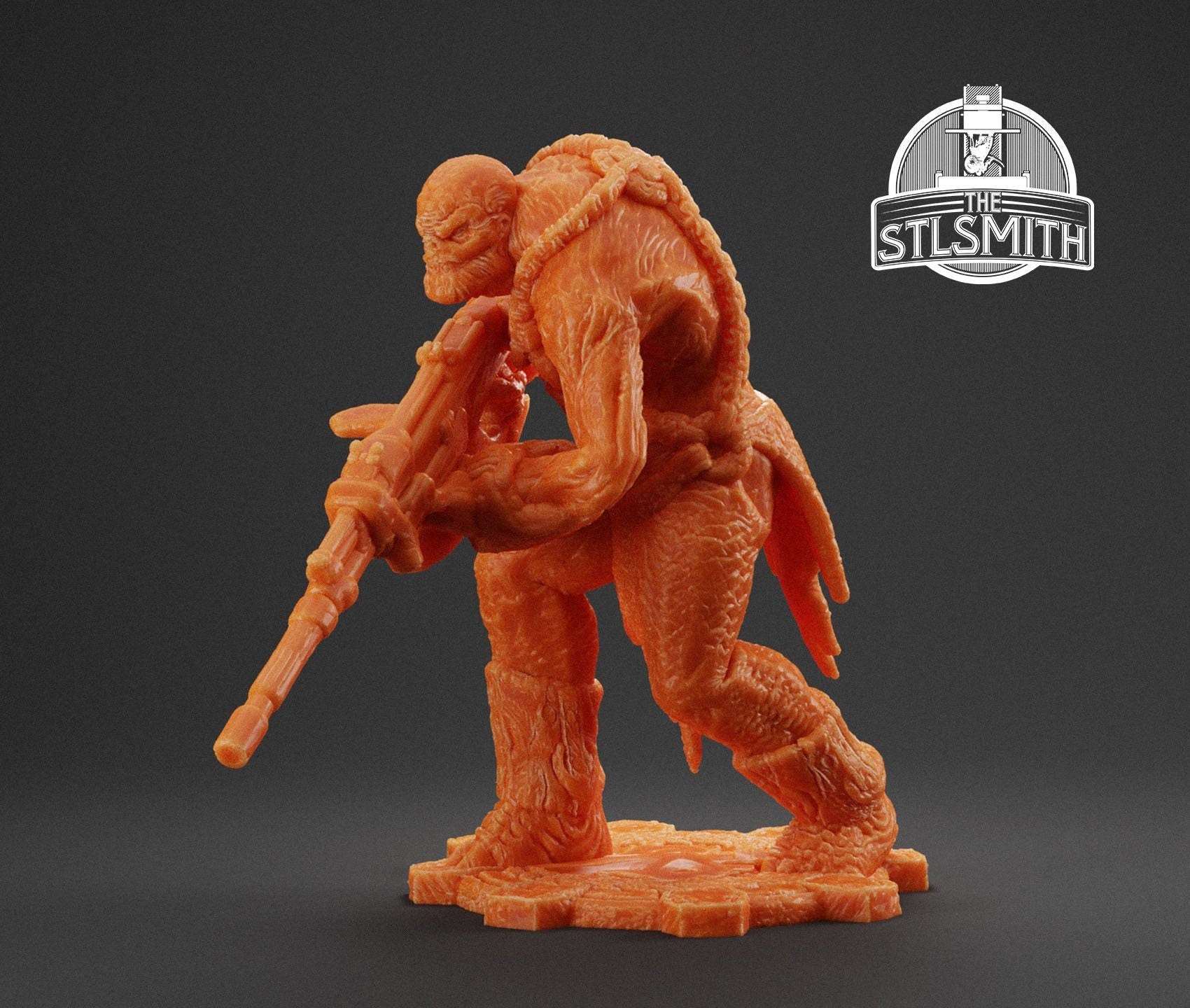 Gears Of War Breacher Ot Miniature - TheSTLSmith - 3D Printed with high quality resin for Skirmish/D&D games