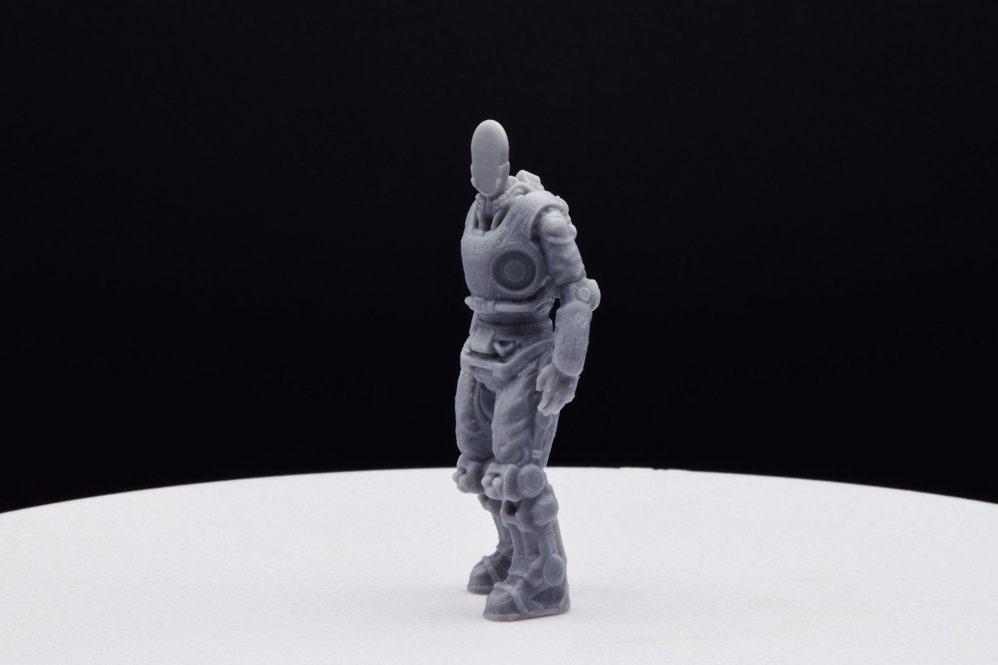Gears Of War DeeBee Command Bot Miniature - TheSTLSmith - 3D Printed with high quality resin for Skirmish/D&D games