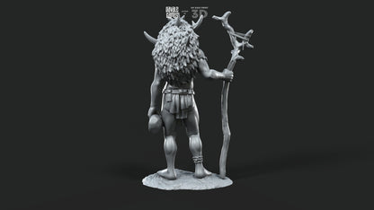 Blood-Handed Shaman - Davale Games - 3D Printed with high quality resin for LOTR/D&D games
