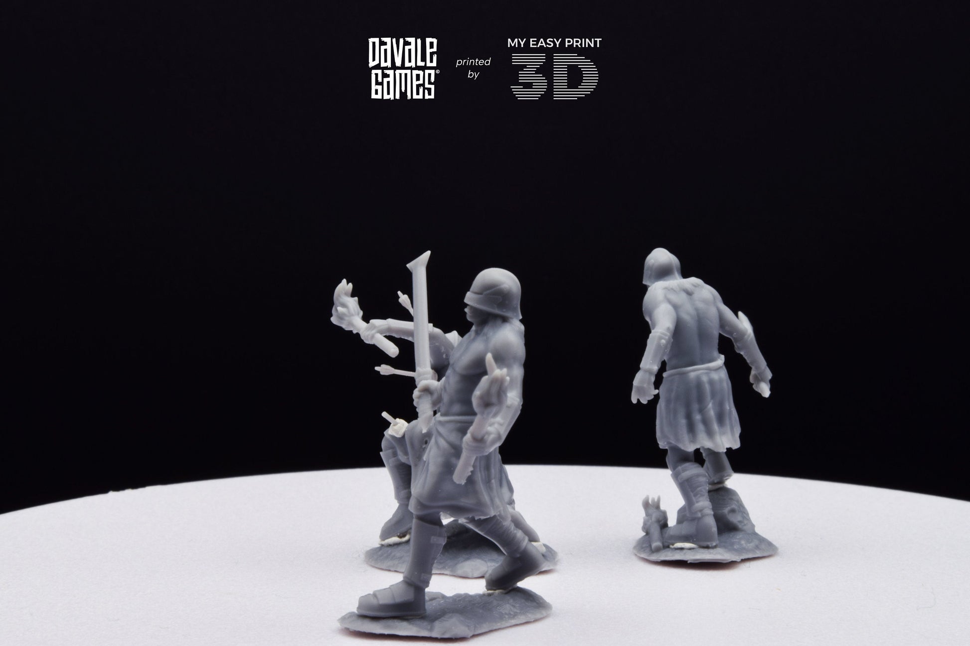 Blood-Handed Berseker Extra Poses - Davale Games - 3D Printed with high quality resin for LOTR/D&D games