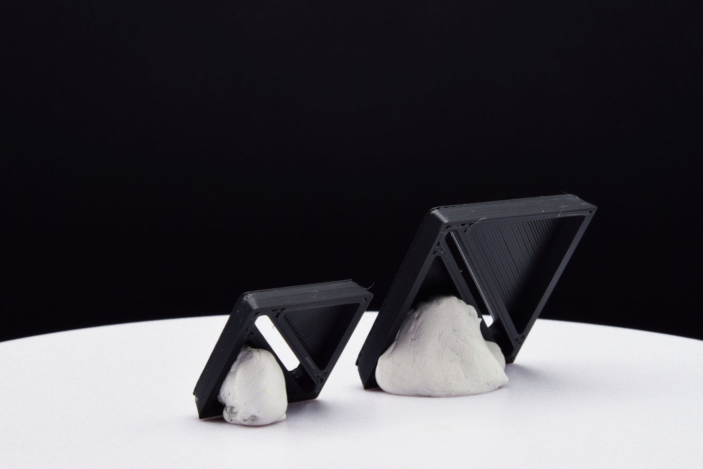 Slotted Square Bases for Miniatures (Diagonal) - 20mm 25mm 30mm - 3D Printed with high quality PLA+ for Tabletop Games/Wargames/D&D games
