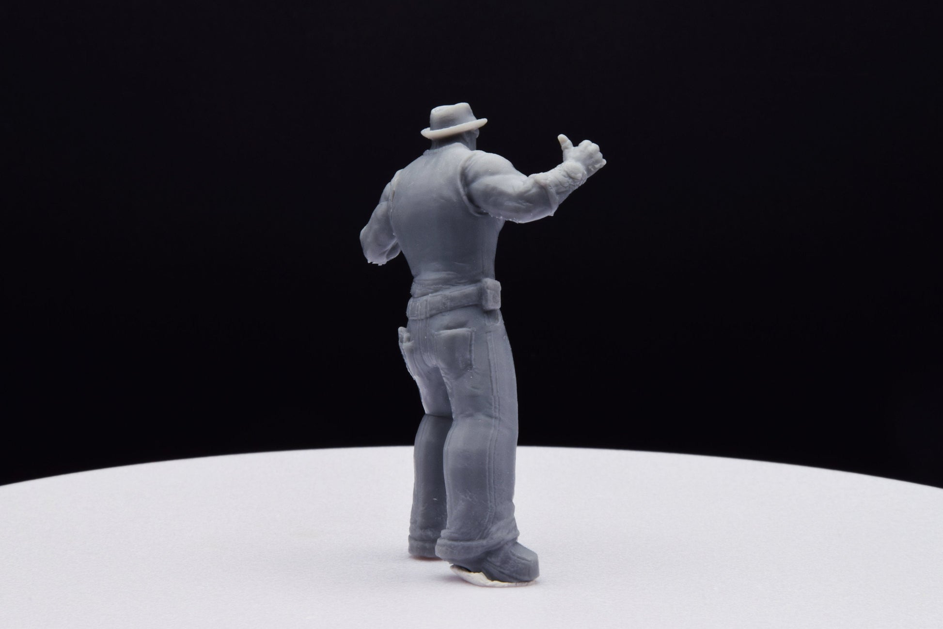Gears Of War Augustus Cole Civilian Ot Miniature - TheSTLSmith - 3D Printed with high quality resin for Skirmish/D&D games