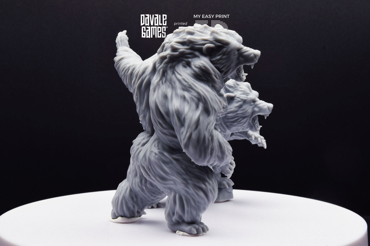Giant Bears - Davale Games - 3D Printed with high quality resin for LOTR/D&D games