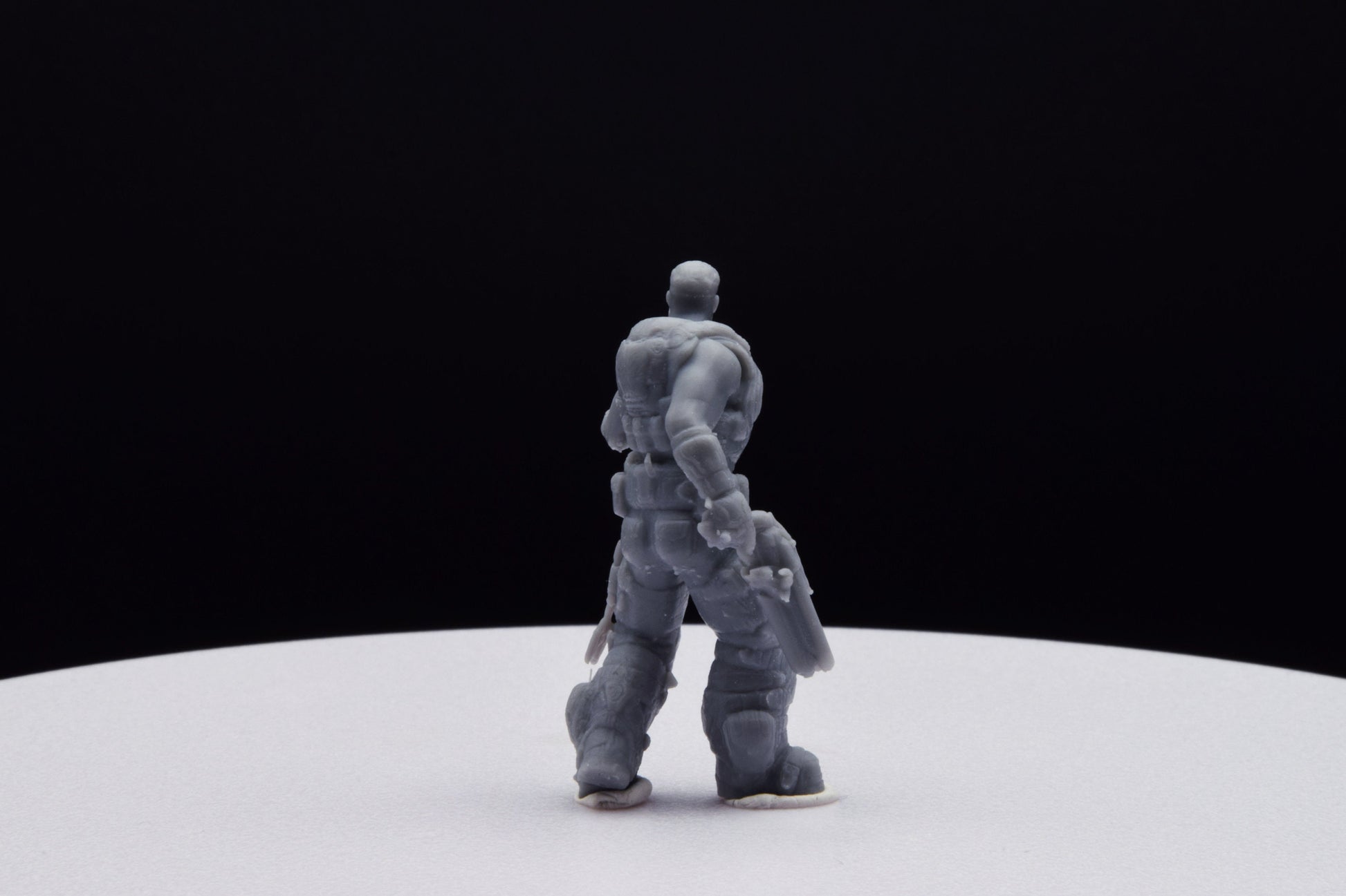 Gears Of War Damon Baird Summer Ot Miniature - TheSTLSmith - 3D Printed with high quality resin for Skirmish/D&D games