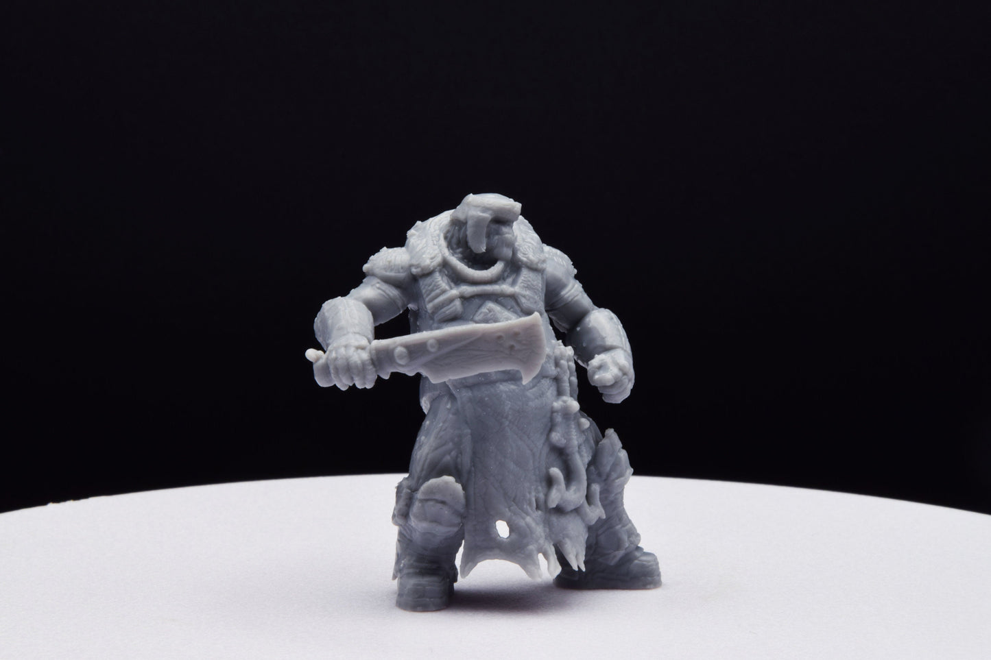 Gears Of War Boomer Butcher Ot Miniature - TheSTLSmith - 3D Printed with high quality resin for Skirmish/D&D games