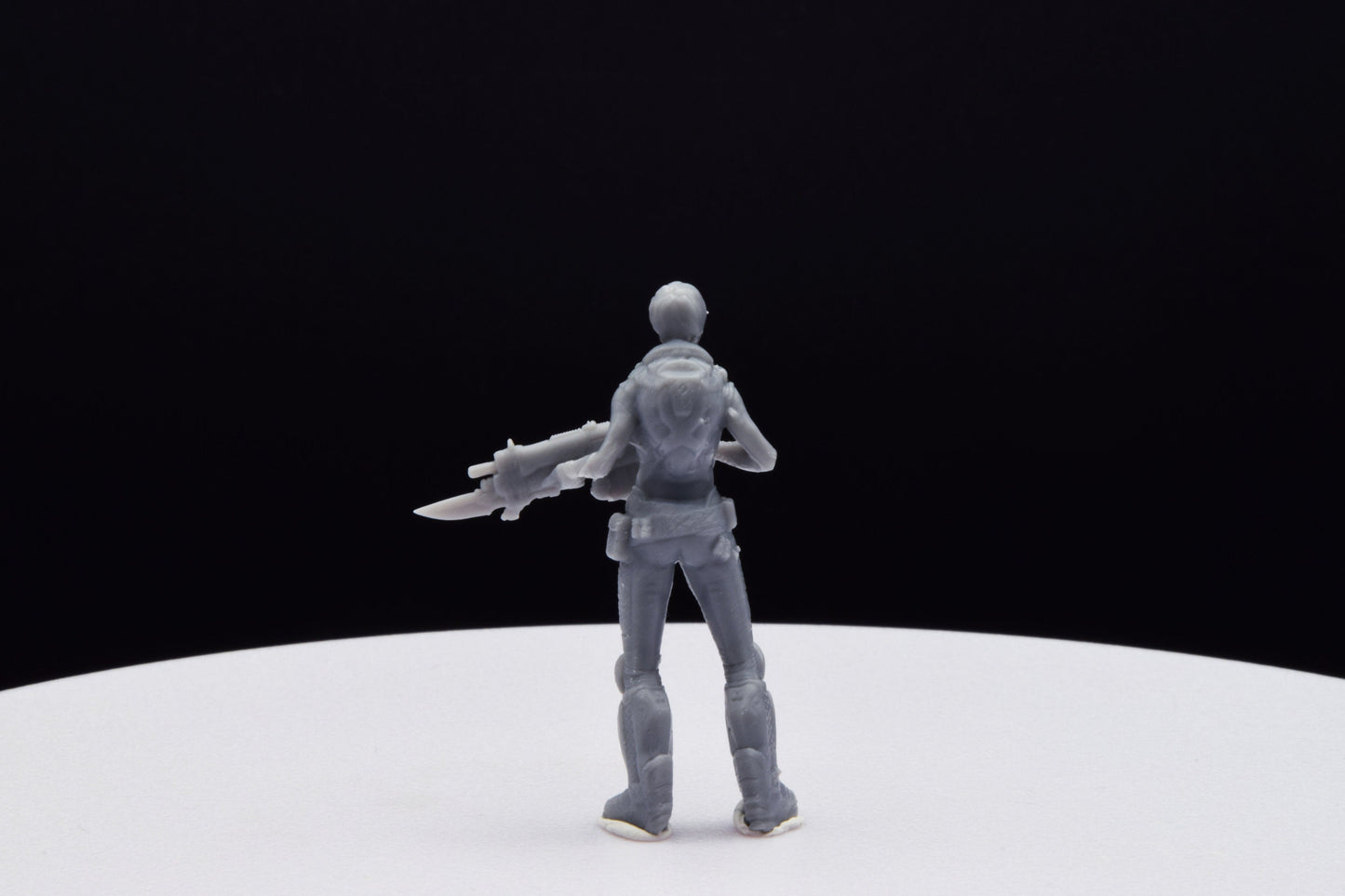 Gears Of War Alex Brand Ot Miniature - TheSTLSmith - 3D Printed with high quality resin for Skirmish/D&D games