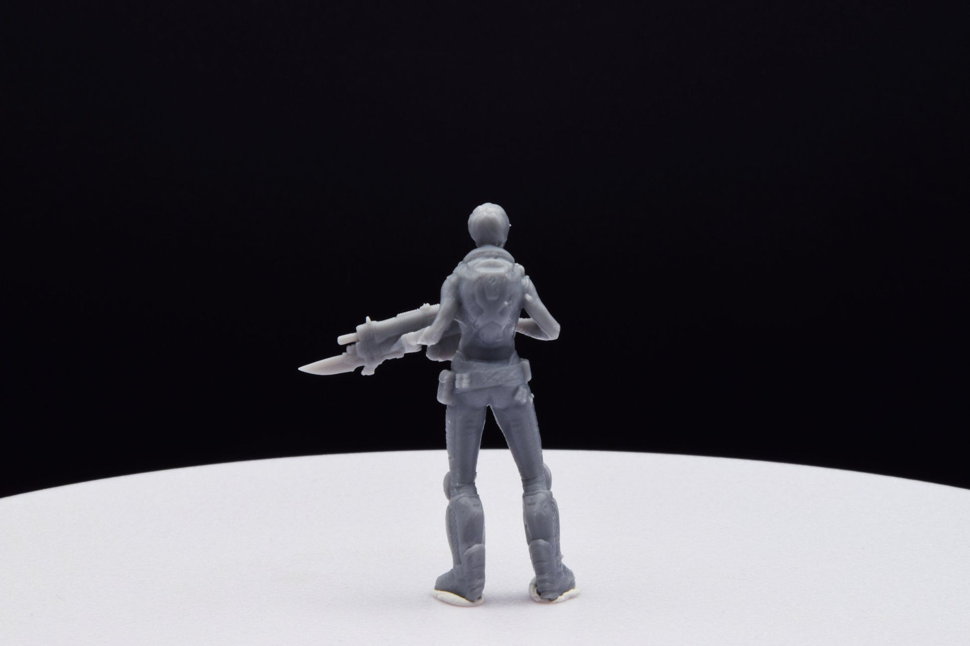 Gears Of War Alex Brand Ot Miniature - TheSTLSmith - 3D Printed with high quality resin for Skirmish/D&D games