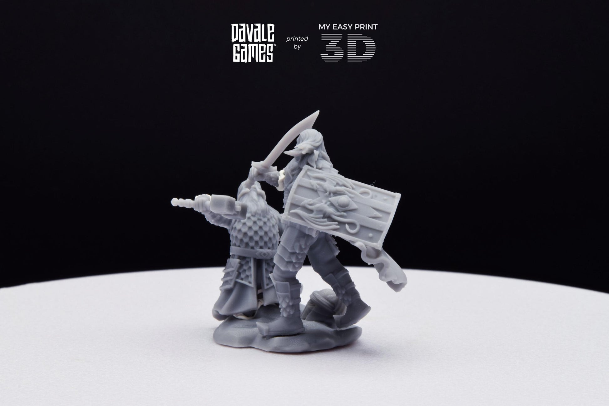 Rabänti General of the Elite - Dragon Army - Davale Games - 3D Printed with high quality resin for LOTR/D&D games