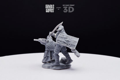 Rabänti General of the Elite - Dragon Army - Davale Games - 3D Printed with high quality resin for LOTR/D&D games
