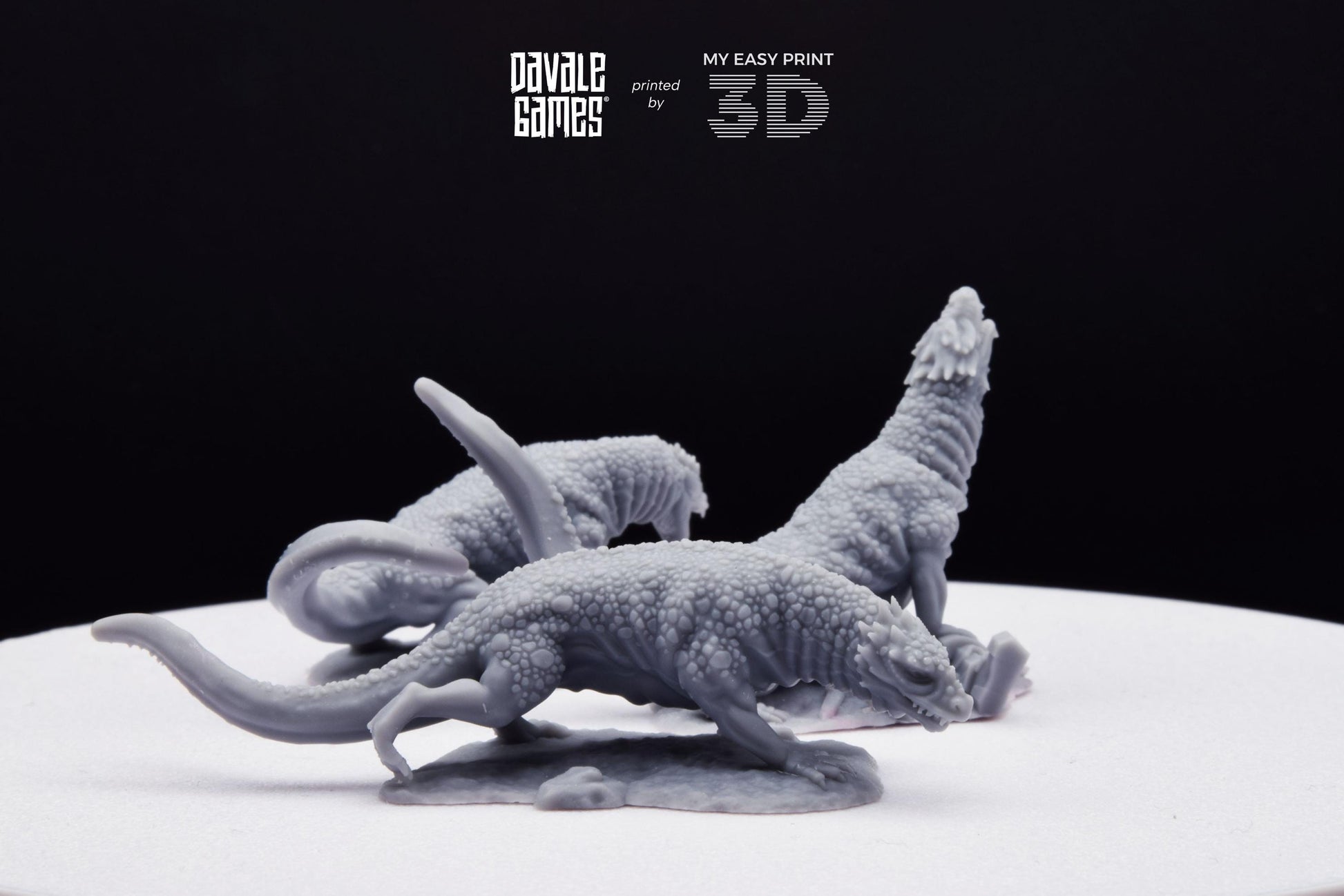 Dragon Army Drake - Davale Games - 3D Printed with high quality resin for LOTR/D&D games