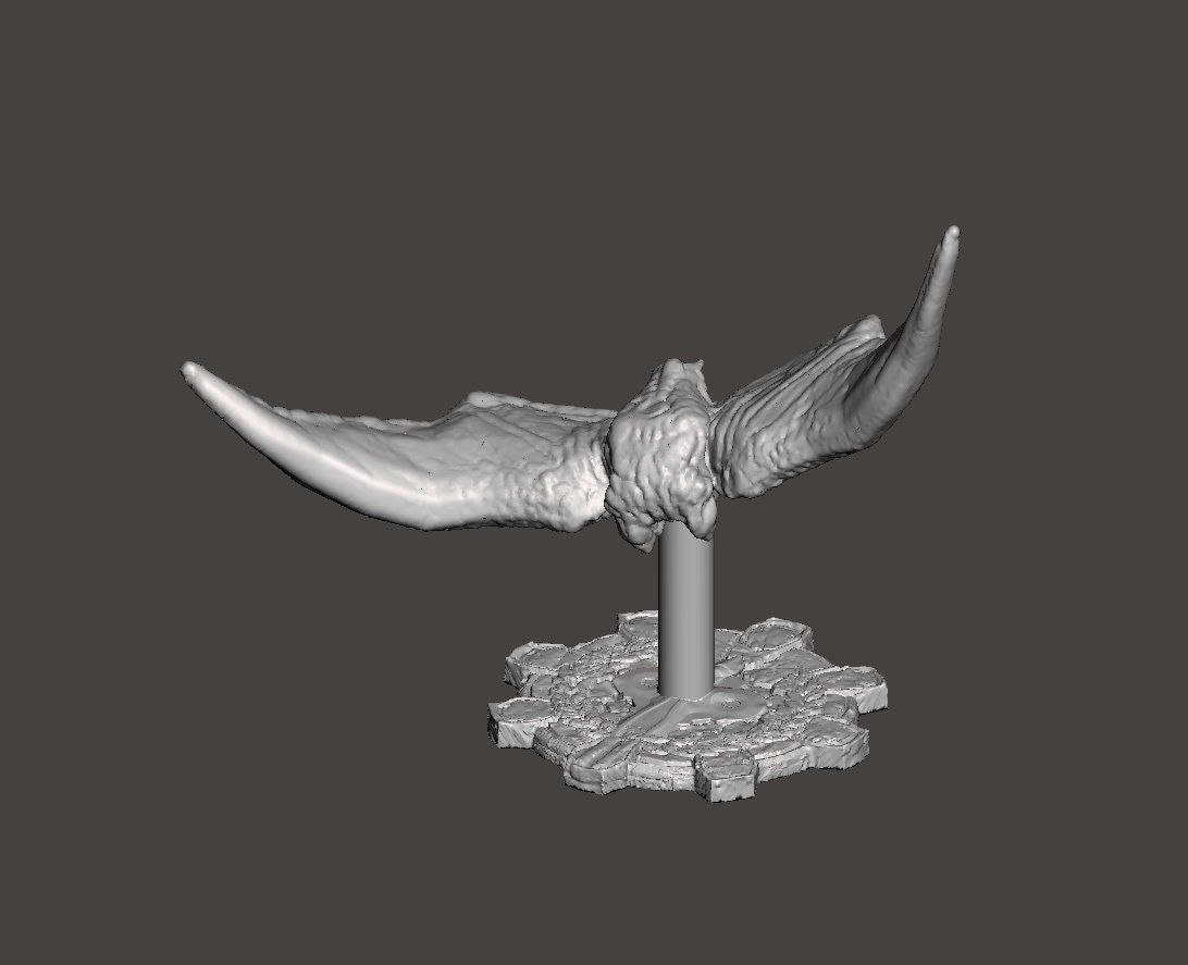 Gears Of War 10x Cave Bat Ot Miniature - TheSTLSmith - 3D Printed with high quality resin for Skirmish/D&D games