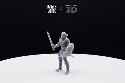 Ostrogoths on foot - Davale Games - Historical games - 3D Printed with high quality resin