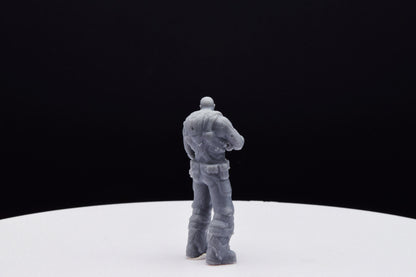 Gears Of War Jace Stratton Ot Miniature - TheSTLSmith - 3D Printed with high quality resin for Skirmish/D&D games