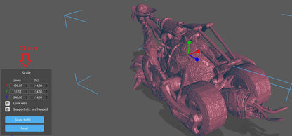 Gears Of War Siegebeast Ot Miniature - TheSTLSmith - 3D Printed with high quality resin for Skirmish/D&D games