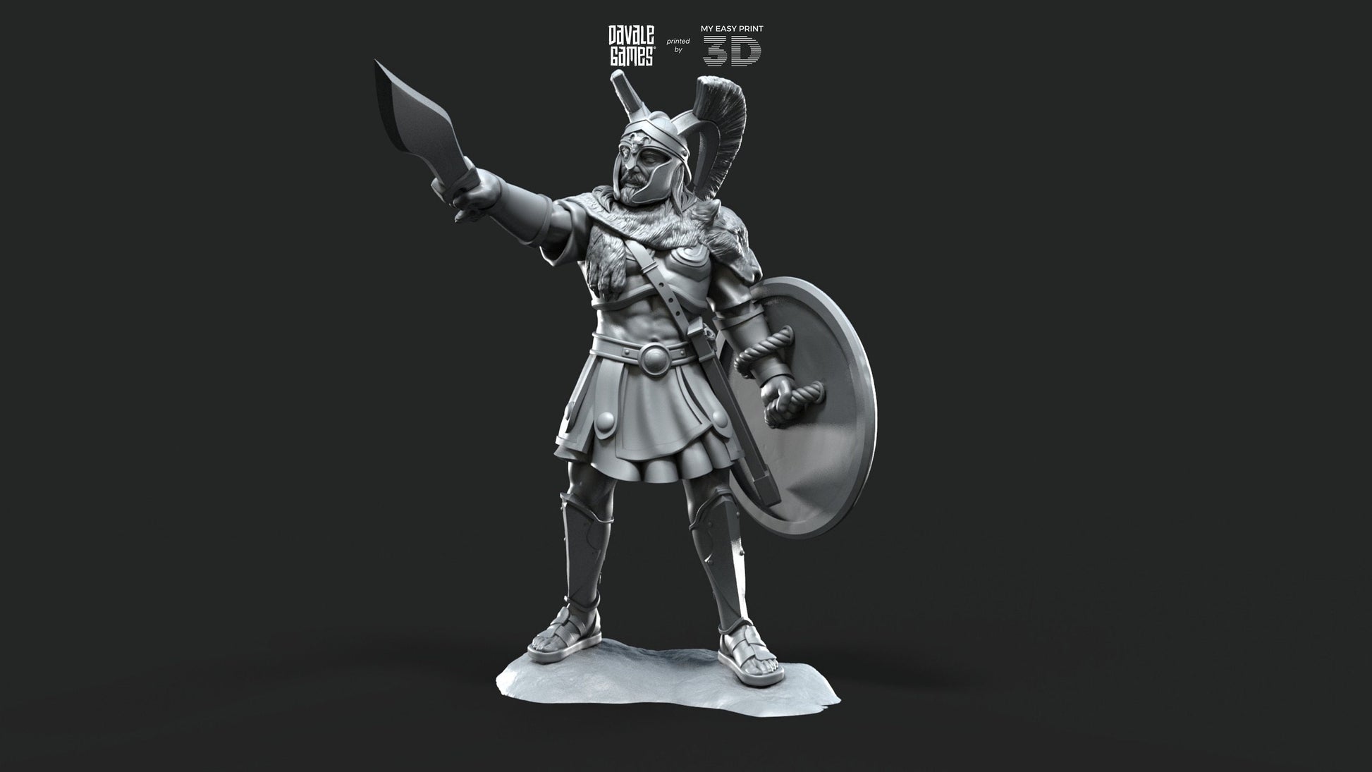 Jason on Foot - Davale Games - Mythological games - 3D Printed with high quality resin