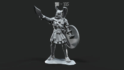 Jason on Foot - Davale Games - Mythological games - 3D Printed with high quality resin