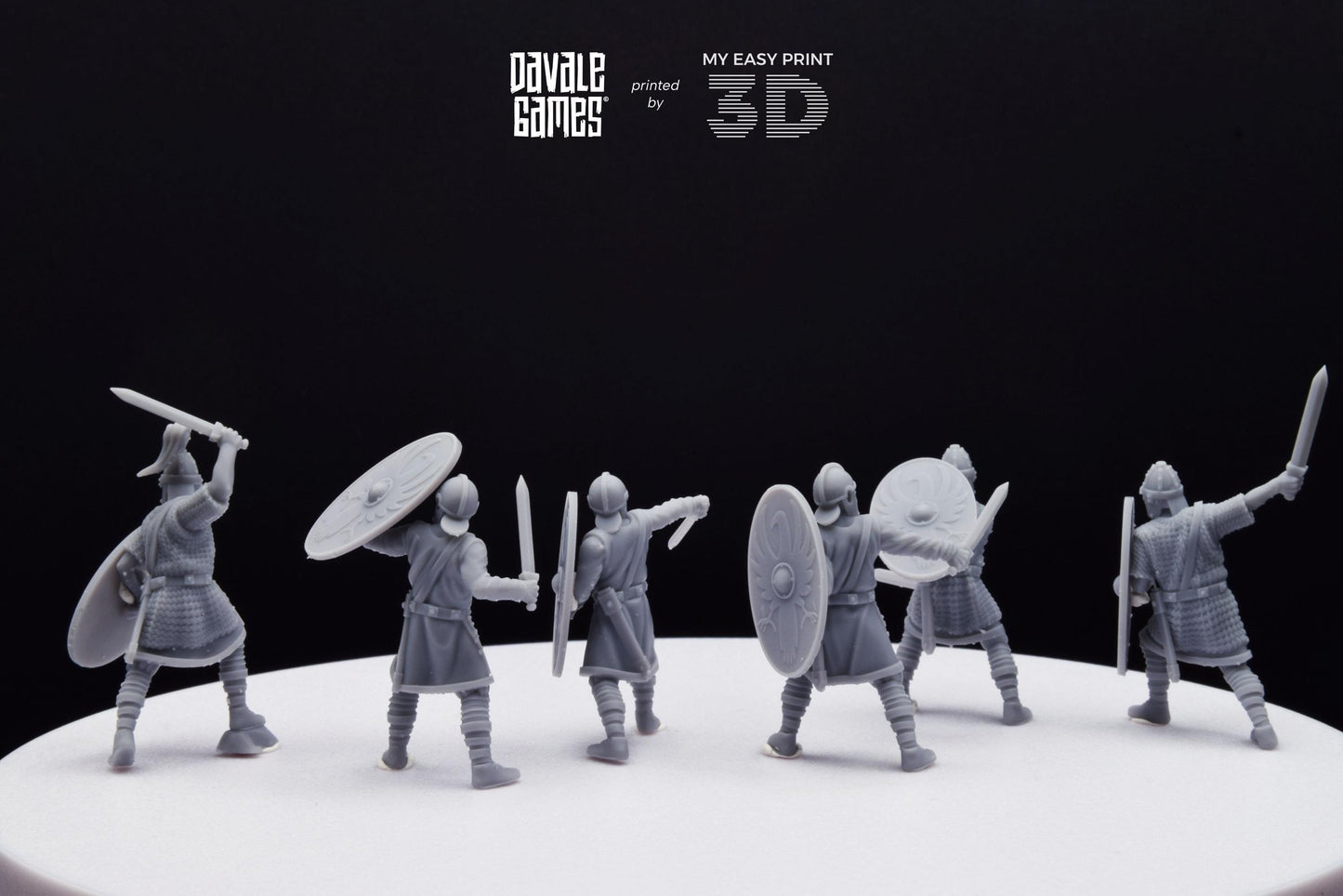 Roman Soldiers with Sword - Davale Games - Historical games - 3D Printed with high quality resin