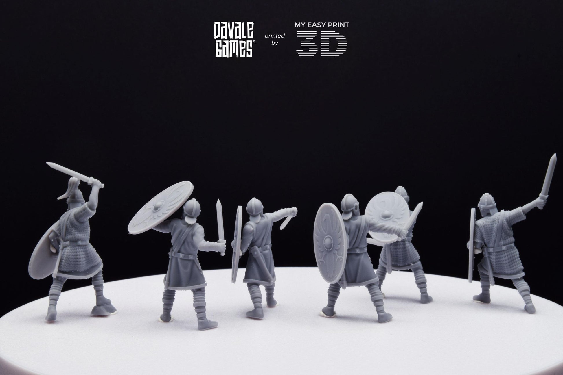 Roman Soldiers with Sword - Davale Games - Historical games - 3D Printed with high quality resin