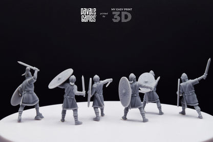 Roman Soldiers with Sword - Davale Games - Historical games - 3D Printed with high quality resin