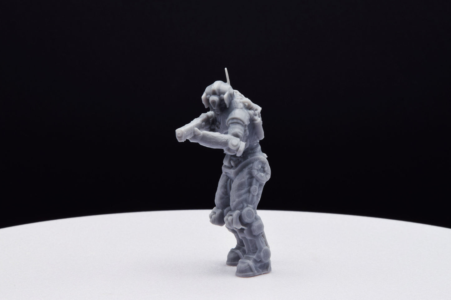 Gears Of War DeeBee Deadeye Miniature - TheSTLSmith - 3D Printed with high quality resin for Skirmish/D&D games