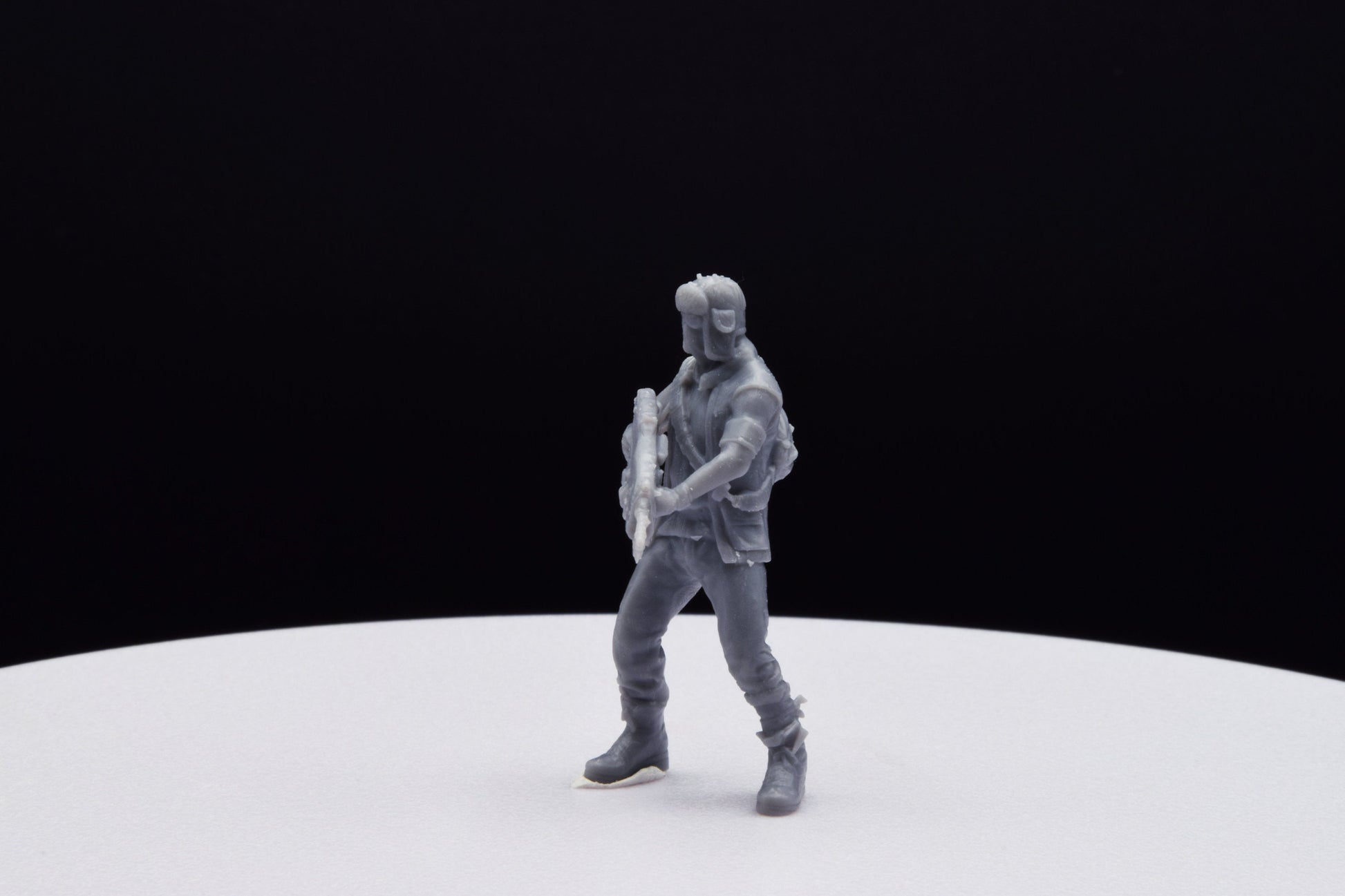 Gears Of War Gary Carmine Miniature - TheSTLSmith - 3D Printed with high quality resin for Skirmish/D&D games