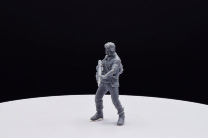 Gears Of War Gary Carmine Miniature - TheSTLSmith - 3D Printed with high quality resin for Skirmish/D&D games