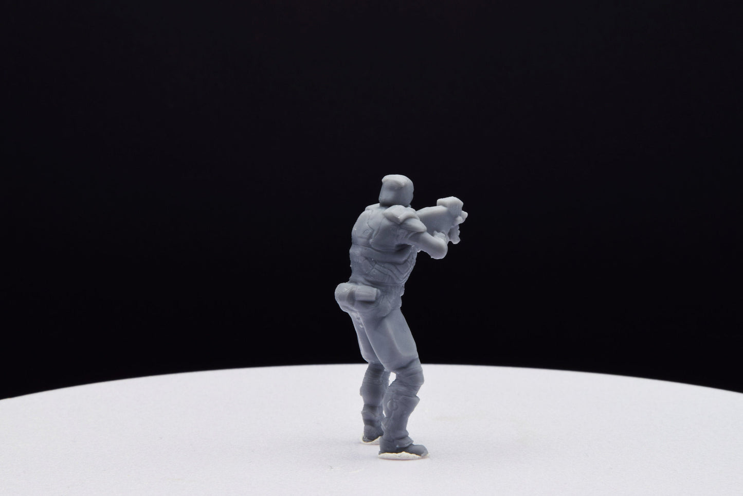 Doom ZSec Machinegun Miniature - Fanmade - TheSTLSmith - 3D Printed with high quality resin for Skirmish/D&D games