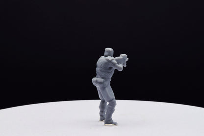 Doom ZSec Machinegun Miniature - Fanmade - TheSTLSmith - 3D Printed with high quality resin for Skirmish/D&D games
