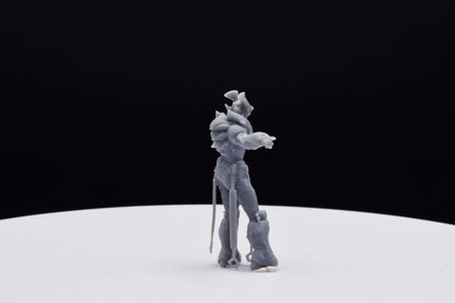 Gears Of War Queen Myrrah Armoured Ot Miniature - TheSTLSmith - 3D Printed with high quality resin for Skirmish/D&D games