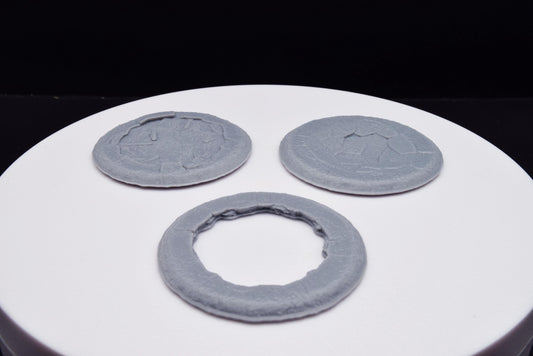 Gears Of War E-Holes Open Sinking Destroyed Miniature - TheSTLSmith - 3D Printed with high quality resin for Skirmish/D&D games