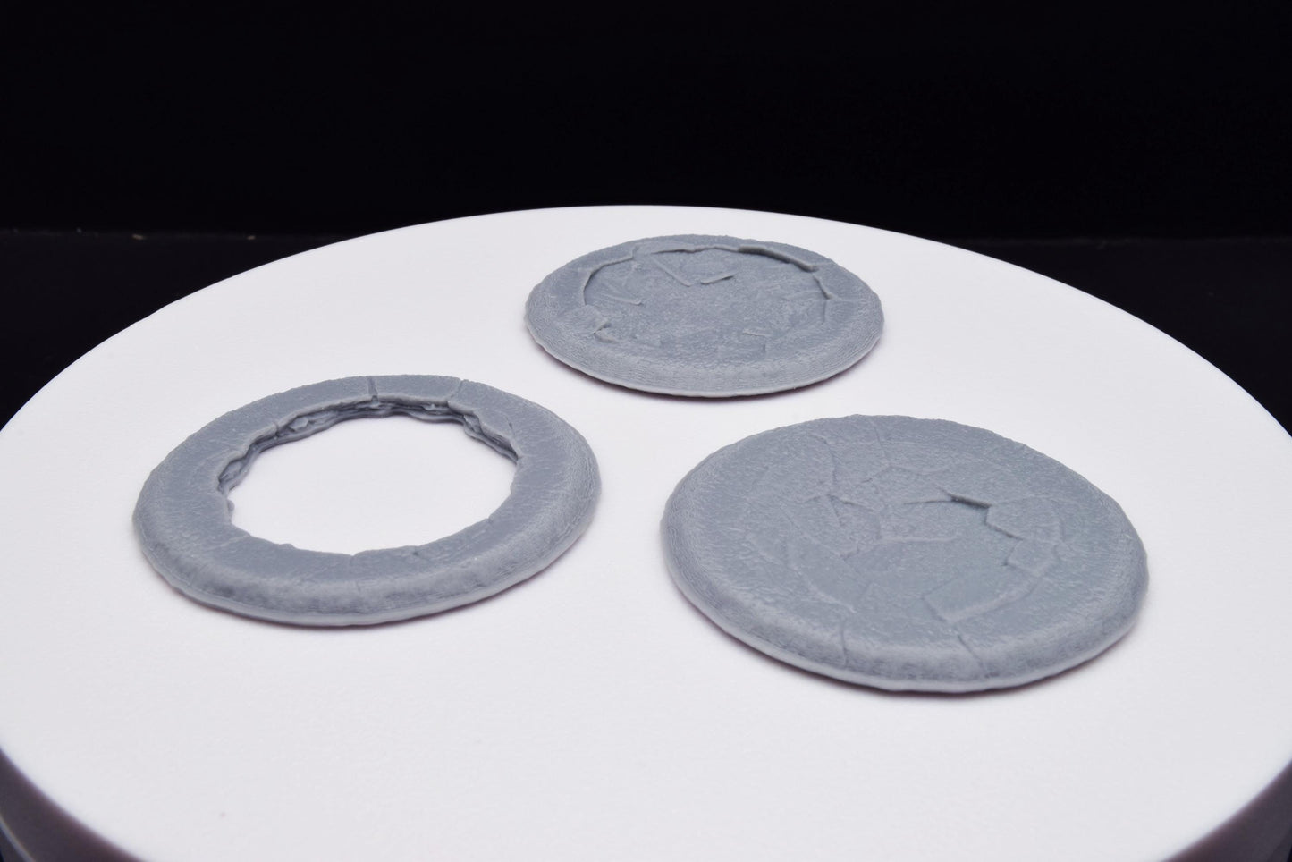 Gears Of War E-Holes Open Sinking Destroyed Miniature - TheSTLSmith - 3D Printed with high quality resin for Skirmish/D&D games