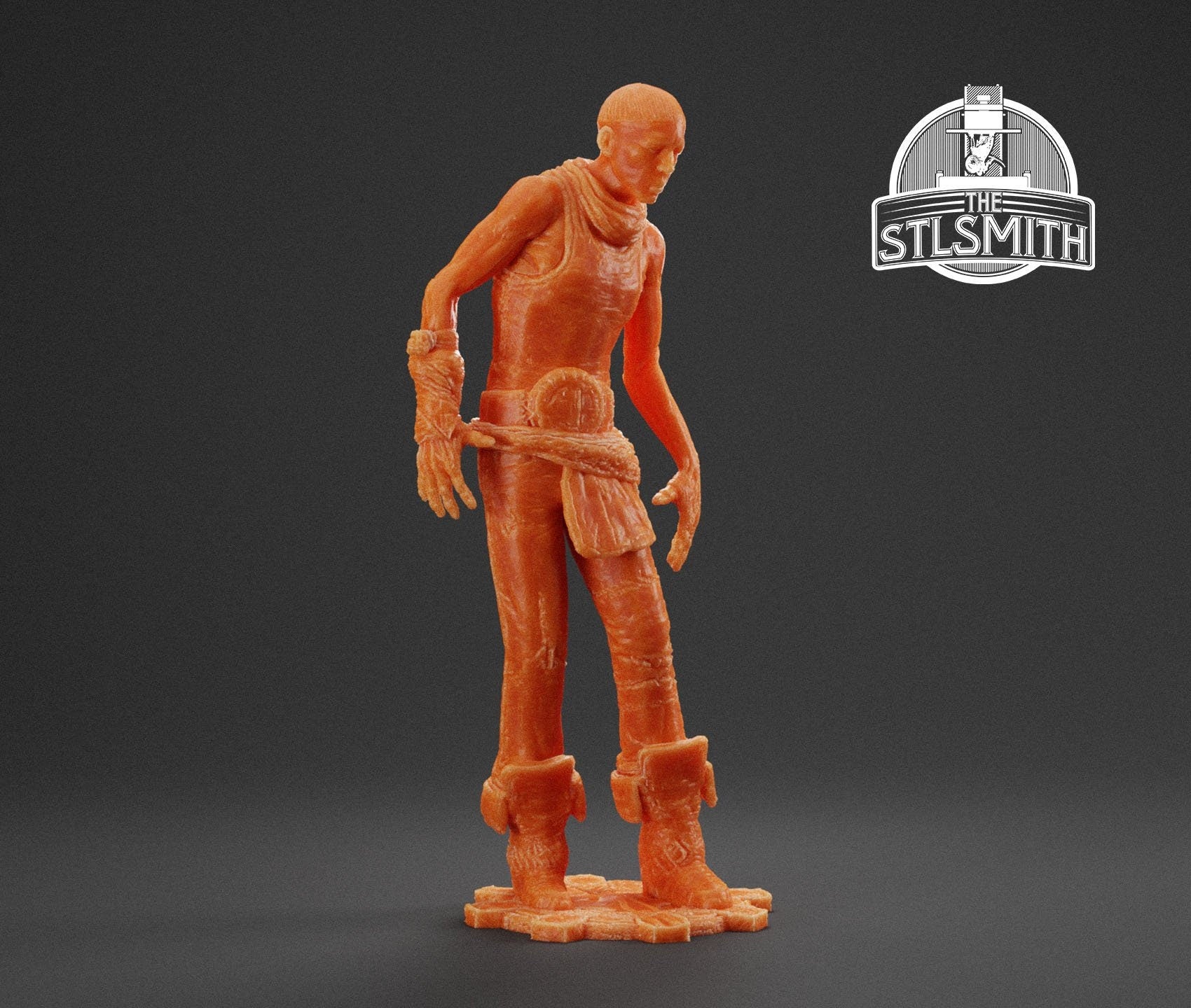 Gears Of War Ashman Ot Miniature - TheSTLSmith - 3D Printed with high quality resin for Skirmish/D&D games