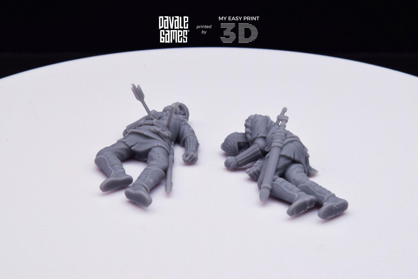 Gepids Casualties - Davale Games - Historical games - 3D Printed with high quality resin