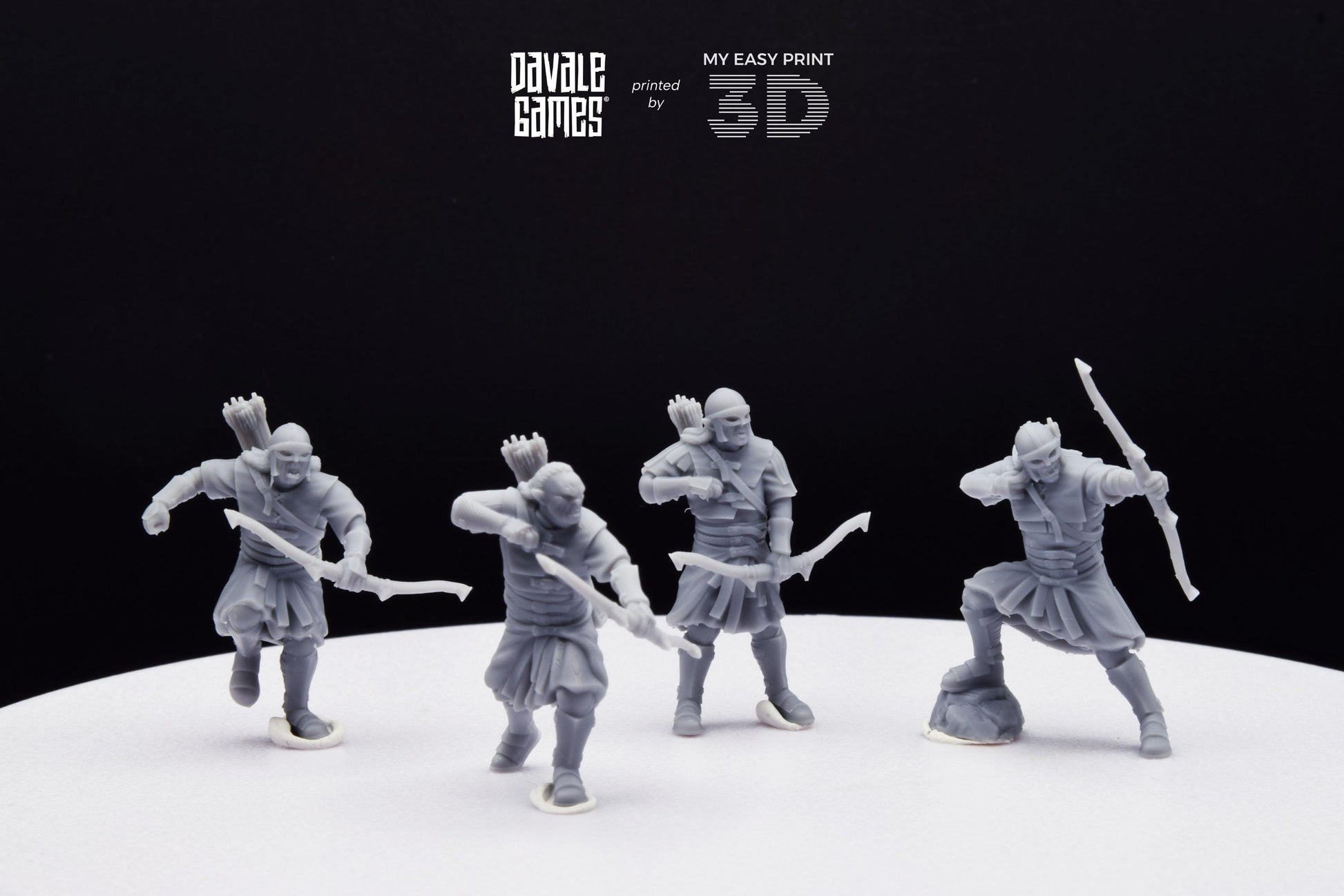 Outrider Blood Handed Orc - Davale Games - 3D Printed with high quality resin for LOTR/D&D games